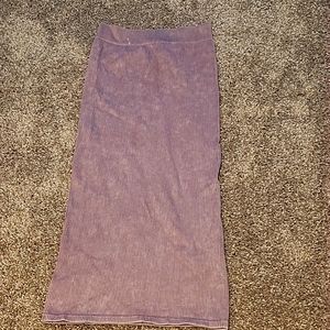 Zara fitted midi skirt